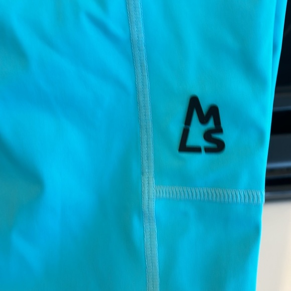 MAGLENS aqua colored athletic tights S urban outfitters - Picture 6 of 6